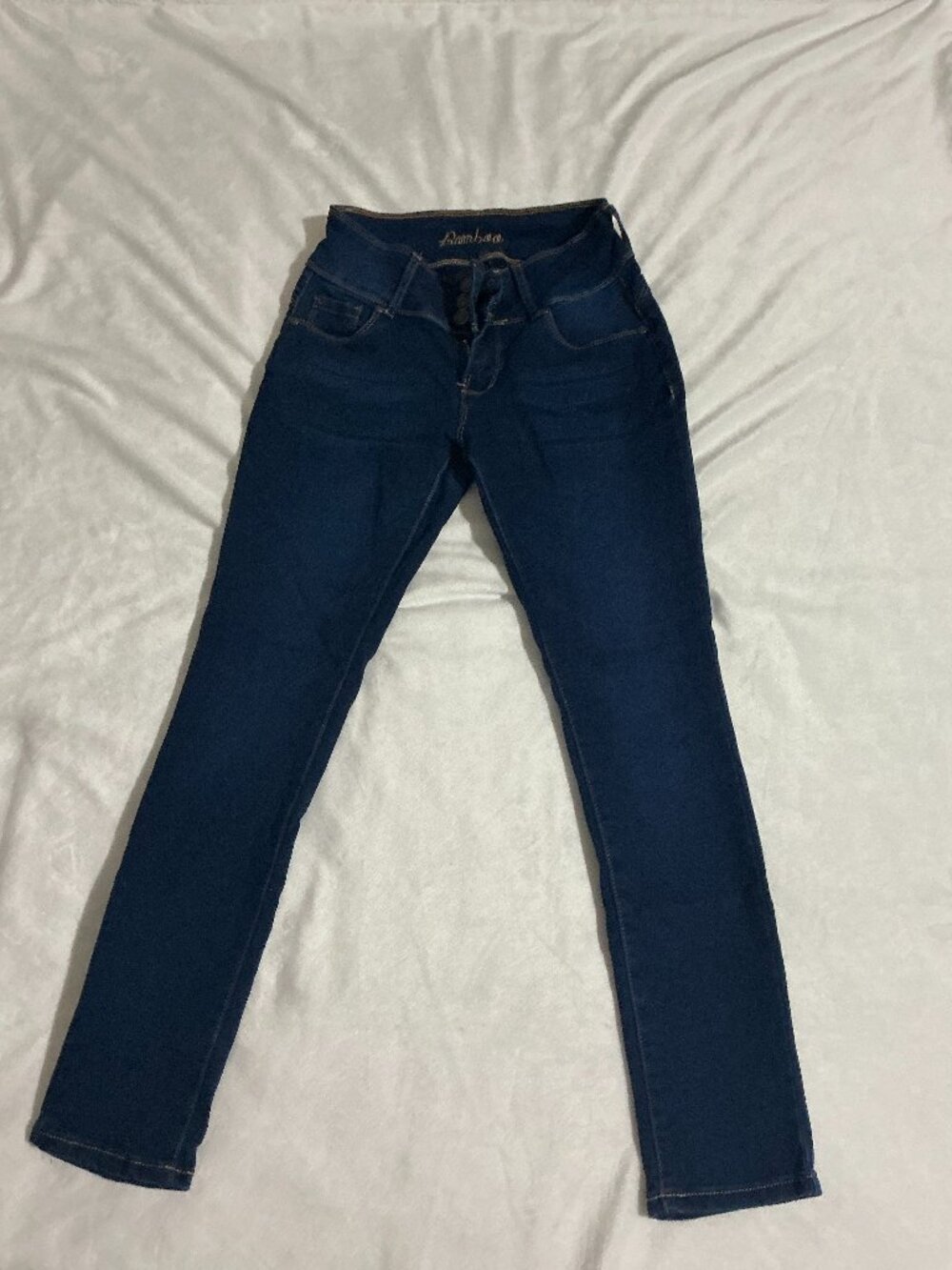 Bamboo Women Skinny Jeans Size 7